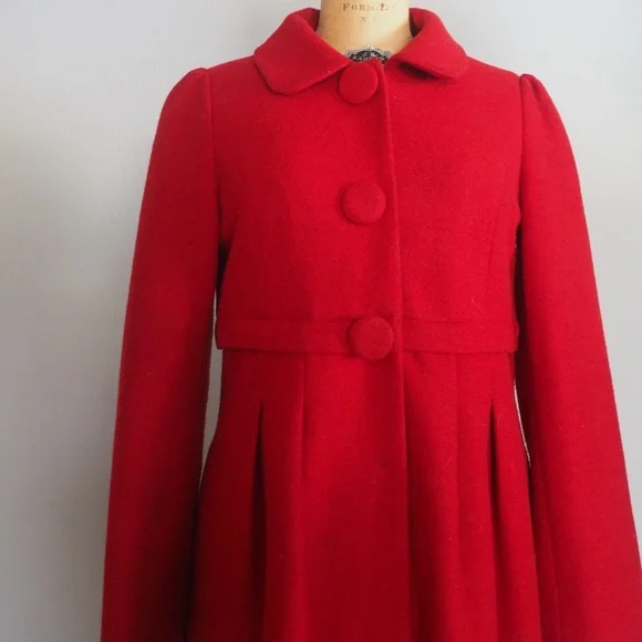 F21 Red Women's Retro Coat - Picture 3 of 11